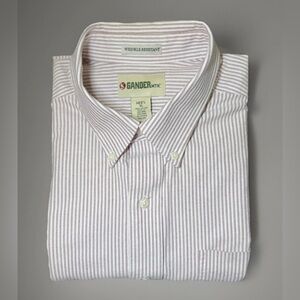 Gander Mountain Men's SZ XL Button Down Long Sleeve Casual Shirt Woven Cotton
